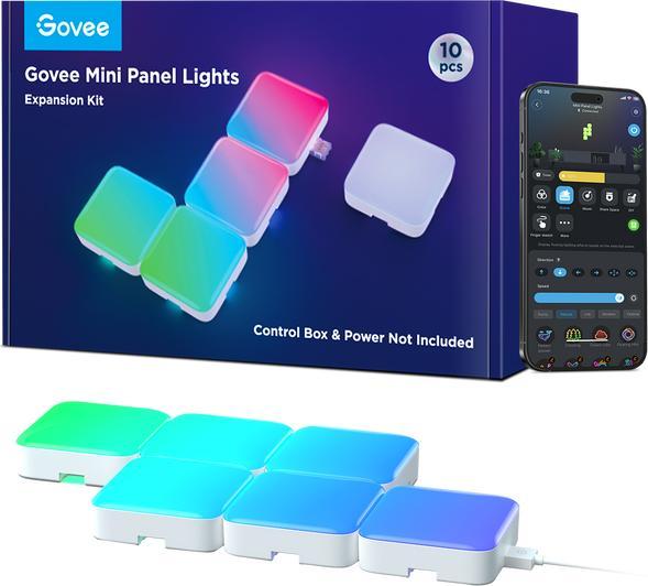 Actual product image Govee Panelleuchte Smart Mini Erweiterung, 6er, RGBIC
