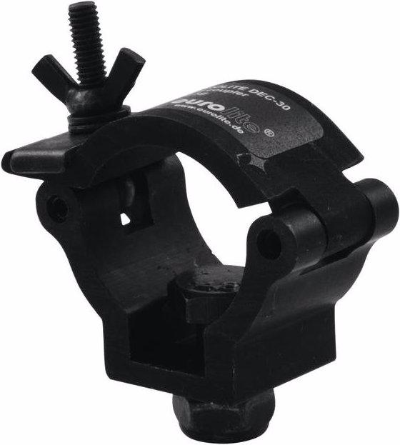 Actual product image Eurolite DEC-30 clamp, black for 35mm