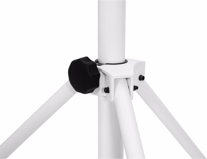 Actual product image Omnitronic BS-2 EU speaker stand white (1 pcs., Stand, Height-adjustable)