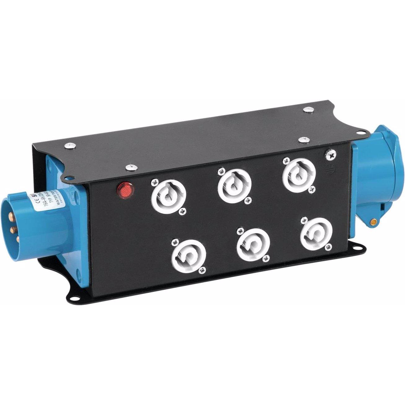 Thumbnail - Eurolite, Steckdosenleiste, SAB-62X Stromverteiler (3 x, CEE)