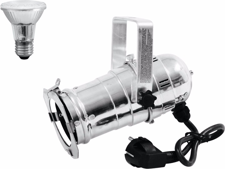 Produktbild Eurolite Set PAR-20 Spot sil + PAR-20 230V SMD 6W E-27 LED 3000K