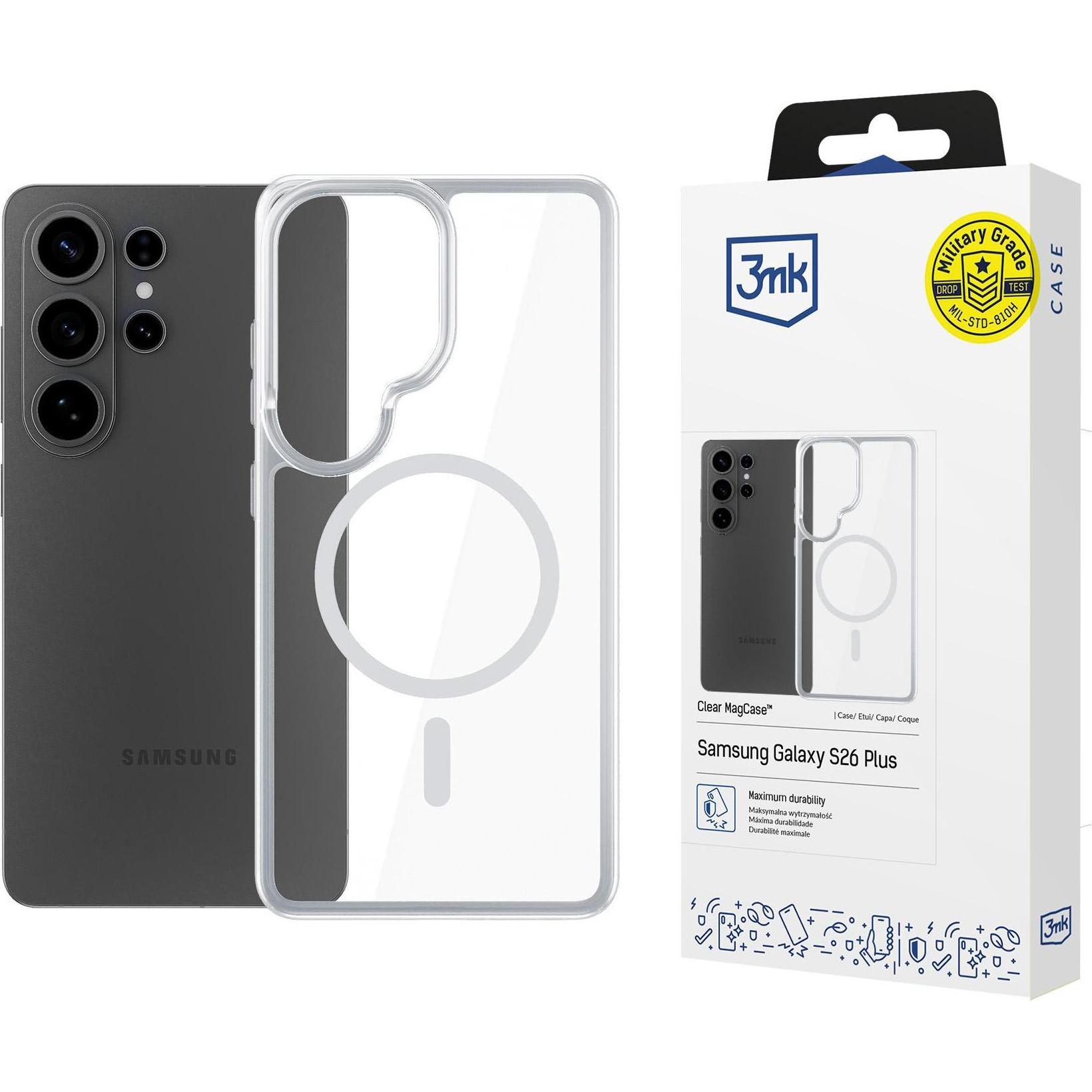 3Mk Trasparente Ochranný Kryt Armor Magcase Pro Samsung Galaxy S26 Ultra (Samsung Galaxy S26 Ultra), Cover Smartphone,