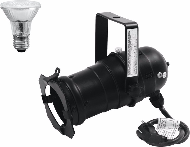 Produktbild Eurolite Set PAR-20 Spot sw + PAR-20 230V SMD 6W E-27 LED 3000K