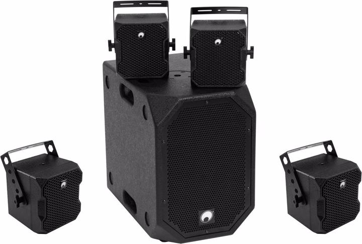 Omnitronic Set BOB-10A sw + 4x BOB-4 sw (Active)