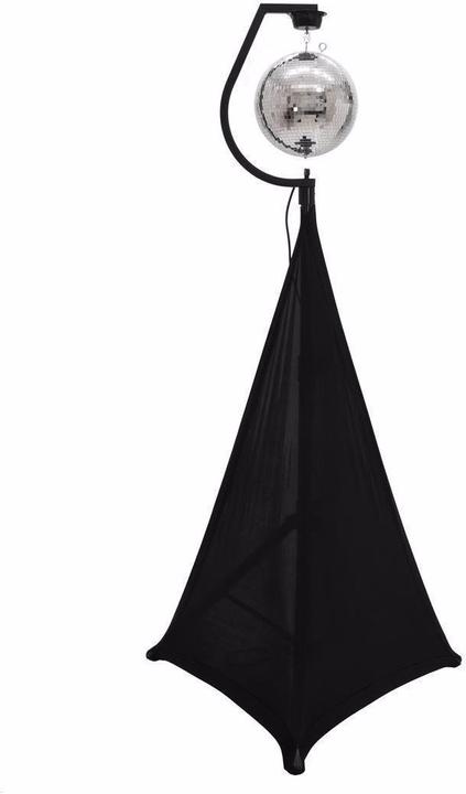 Actual product image Eurolite Tripod mount with motor for mirror balls up to 50cm sw + quick connect link (50 cm)