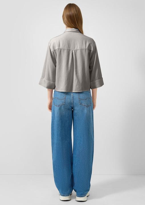 Immagine prodotto s.Oliver Leinenmix Bluse mit dreiviertel Ärmel (38)