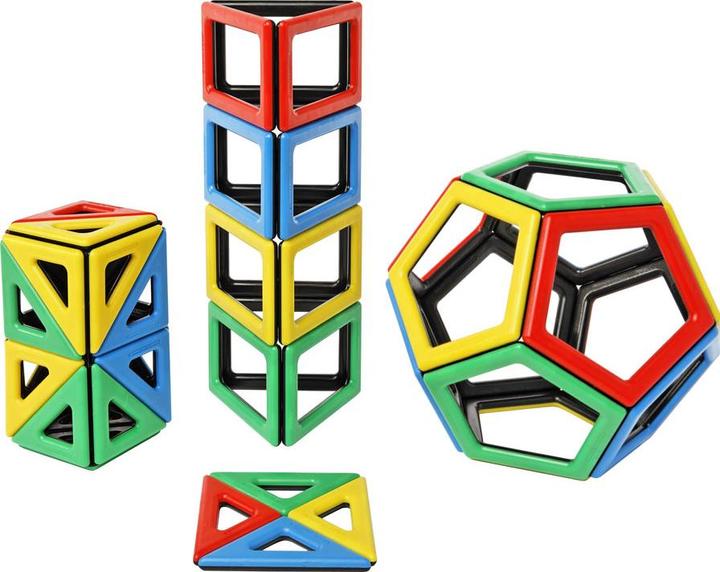 Actual product image Polydron Magnetic - expansion set (4 - 8 years)
