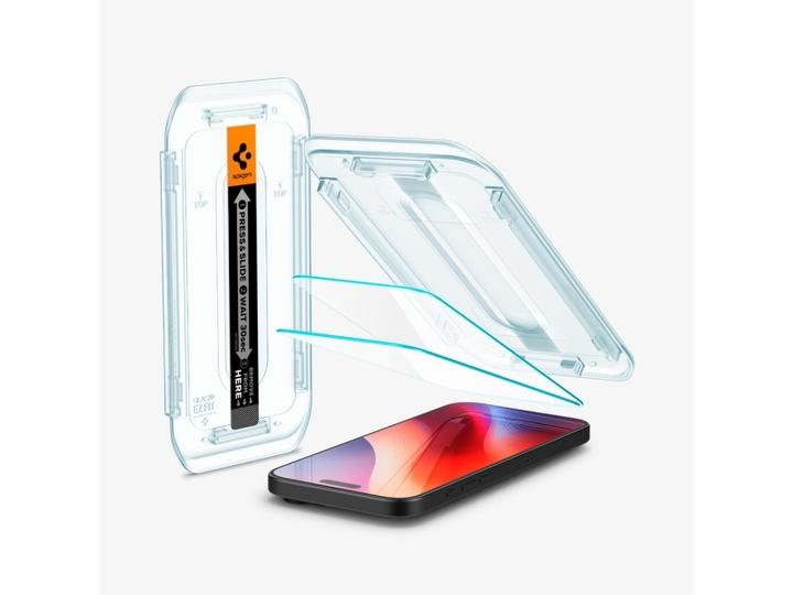 Produktbild Spigen Glas.TR EZ Fit (2 Stück, Apple iPhone 16 Pro Max, Apple iPhone 17 Pro Max)