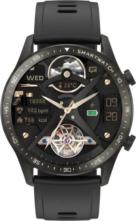 Actual product image Gravity Smartwatch Czarny 2 Paski GT10-4