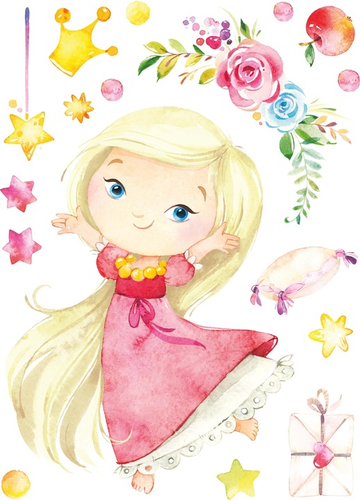 Image du produit Papierdrachen Stickers muraux - licorne (2 x 22 x 32 cm)