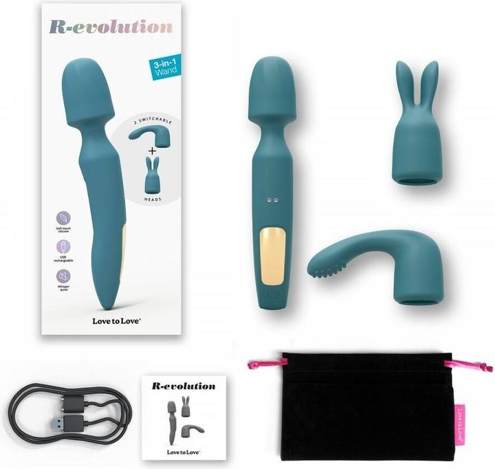 Produktbild Love to Love Stimulateur Wand R-evolution