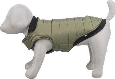 Immagine prodotto Trixie Arlay frakke, XXS: 18 cm, mørkegrøn (XXS, Cappotto per cani)