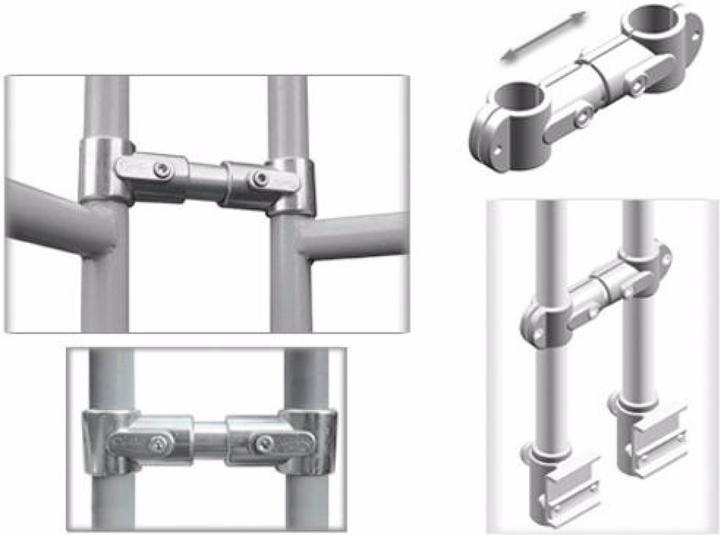 Actual product image Guil TMU-06 Connector for railings