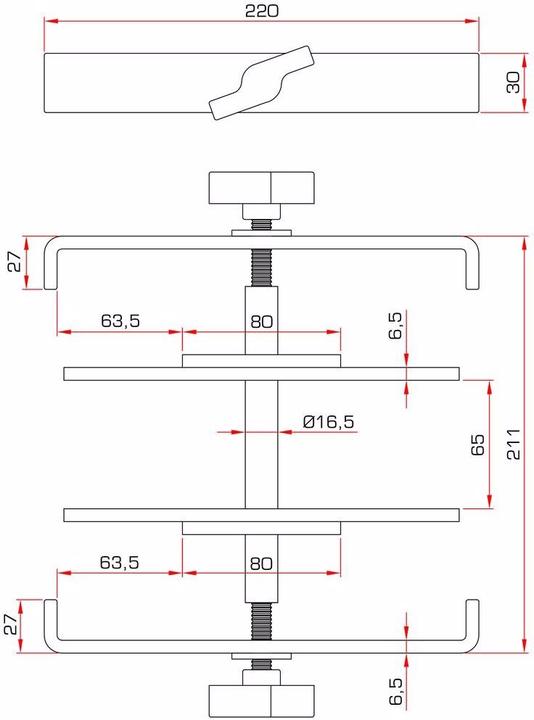Produktbild Guil TMU-08/440 Verbindungsklammer