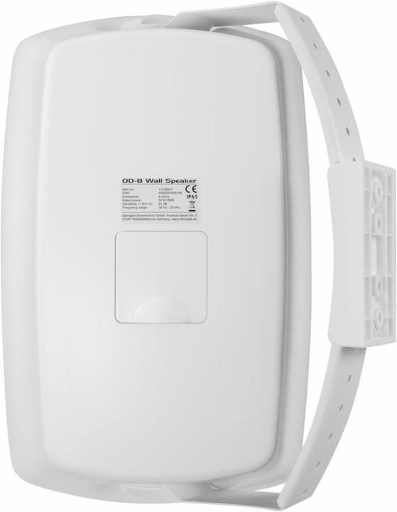 Immagine prodotto Omnitronic OD-8 Altoparlante da parete 8Ohm bianco 2x (Attivo, 1x 50 W)