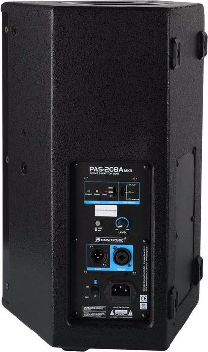 Immagine prodotto Omnitronic PAS-208A MK3 2 vie superiore, attivo, DSP (Attivo)