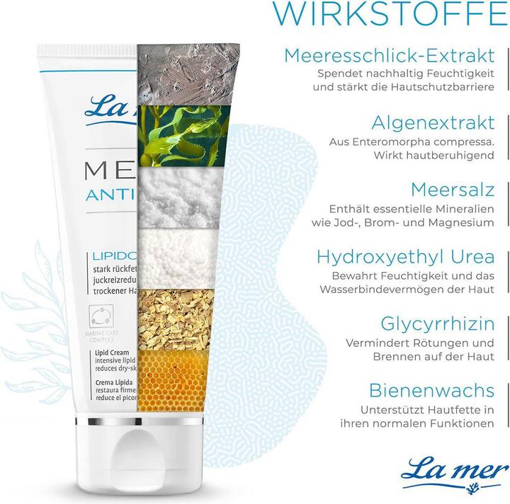 Actual product image La Mer Med+ Anti-Dry Lipidcreme ohne Parfum (50 ml)