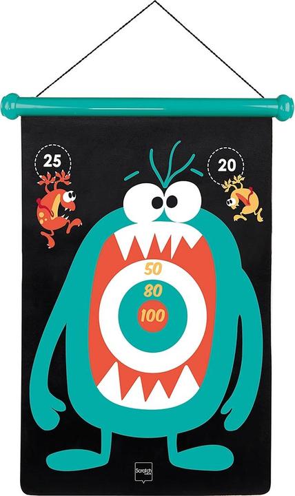 Produktbild Scratch Dartspiel Monster (1 - 2 Spieler)