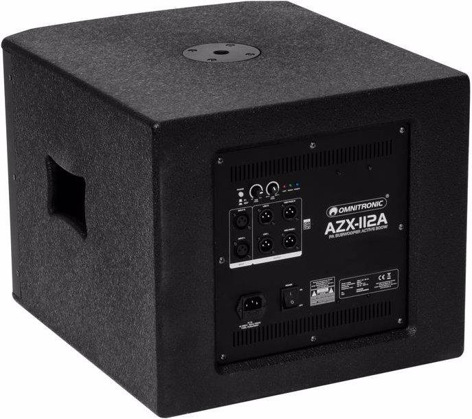 Produktbild Omnitronic AZX-112A PA-Subwoofer aktiv 300W (Aktiv, 1x 300 W)