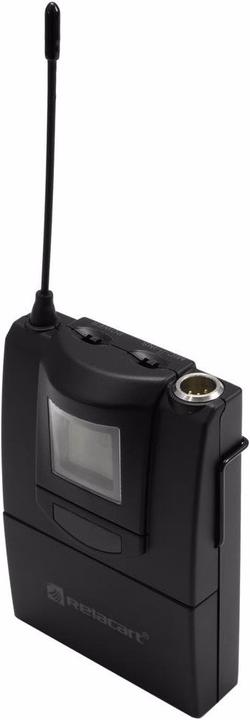 Actual product image Relacart ET-60 Bodypack with lavalier microphone for WAM-402