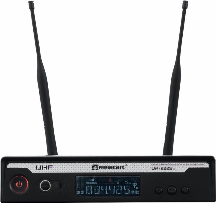 Actual product image Relacart UR-222S 1 channel UHF receiver