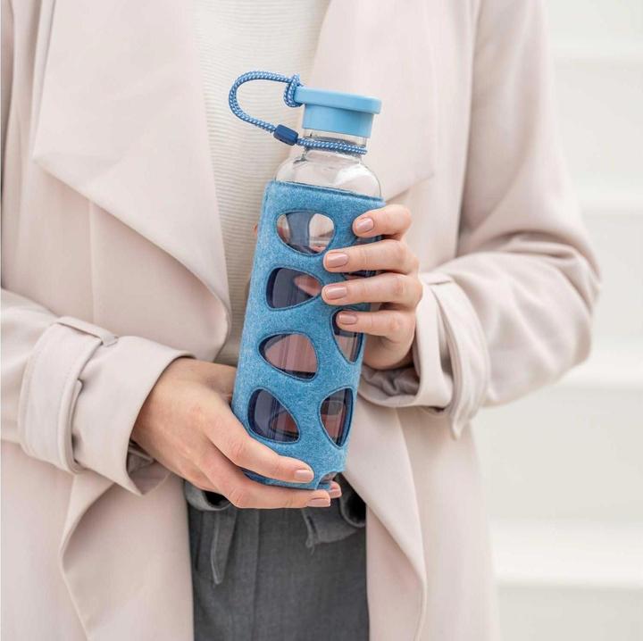 Produktbild Leonardo Trinkflasche In Giro Style 500 ml, Blau (0.50 l)