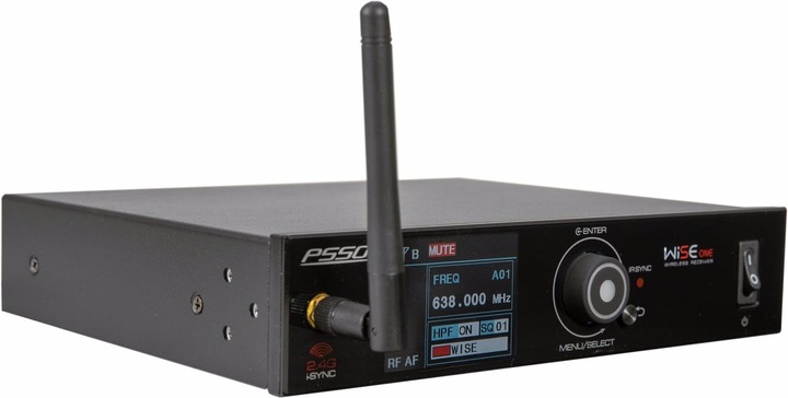Actual product image Psso WISE ONE 1-channel true diversity receiver 638-668MHz