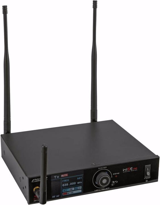 Produktbild Psso WISE ONE 1-Kanal True Diversity Empfänger 638-668MHz