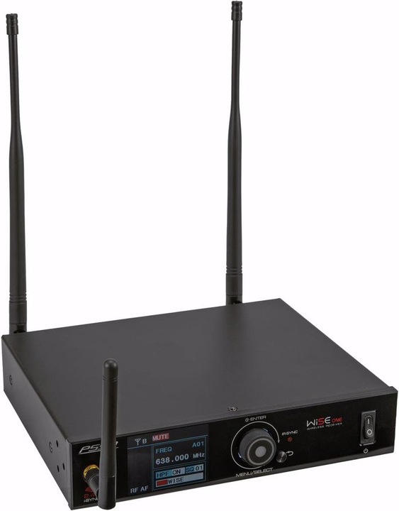 Actual product image Psso WISE ONE 1-channel true diversity receiver 638-668MHz