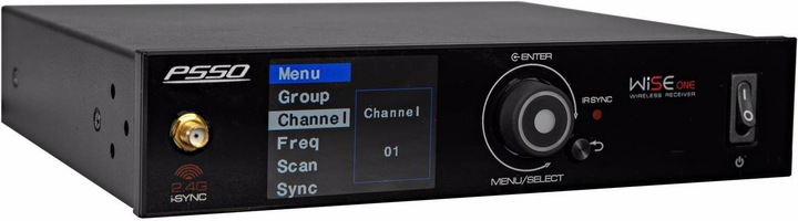 Actual product image Psso WISE ONE 1-channel true diversity receiver 638-668MHz