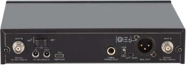 Actual product image Psso WISE ONE 1-channel true diversity receiver 638-668MHz