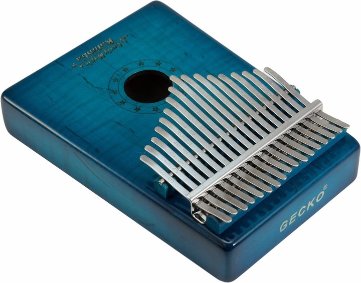 Actual product image Dimavery KL-6 Kalimba,17 C, blue