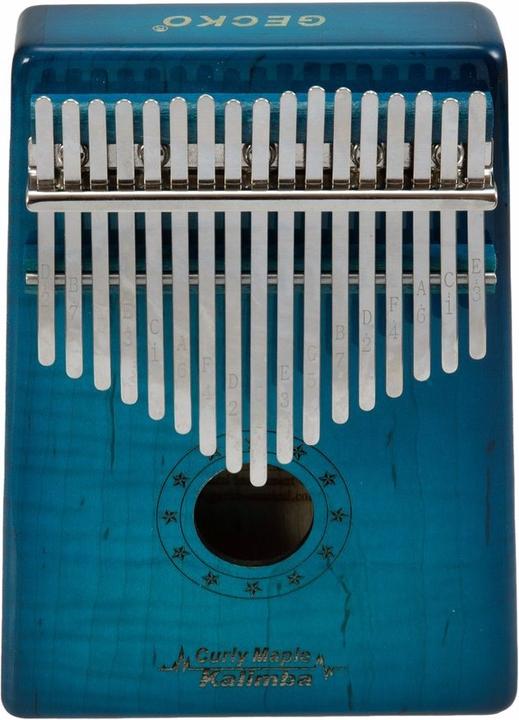 Immagine prodotto Dimavery KL-6 Kalimba, 17 C, blu