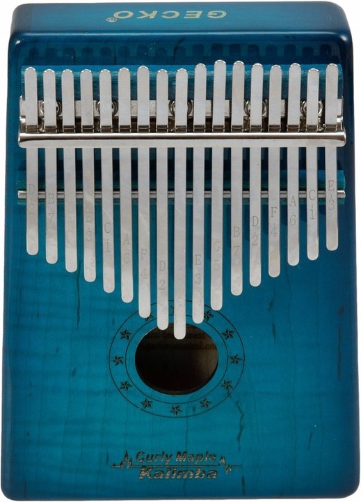 Actual product image Dimavery KL-6 Kalimba,17 C, blue