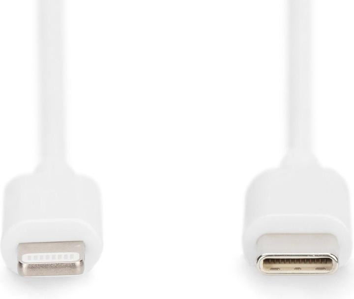 Produktbild Digitus Daten- / Ladekabel, USB-C - Lightning, MFI (1 m, USB 2.0, 60 W)
