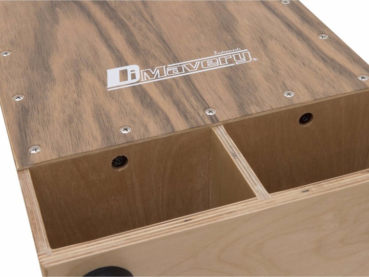 Actual product image Dimavery CJ-550 Bass Cajon, Walnut (Cajon)