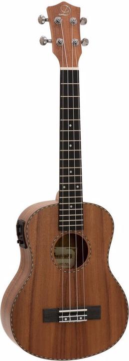 Dimavery UK-600 Tenor Ukulele, Acacia (Electrical, Adults)