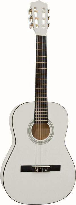 Actual product image Dimavery AC-303 classical guitar 3/4, white (Acoustic guitar)