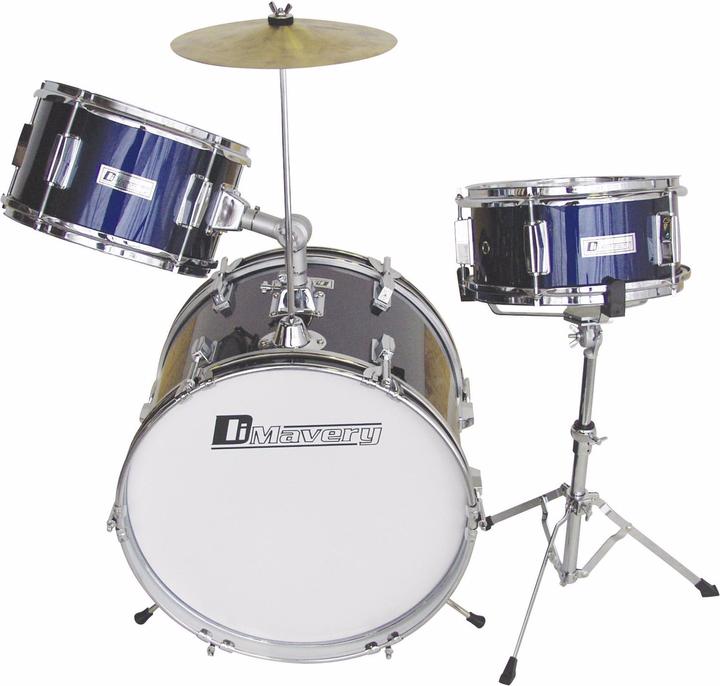 Dimavery JDS-203 Kinder Schlagzeug, blau