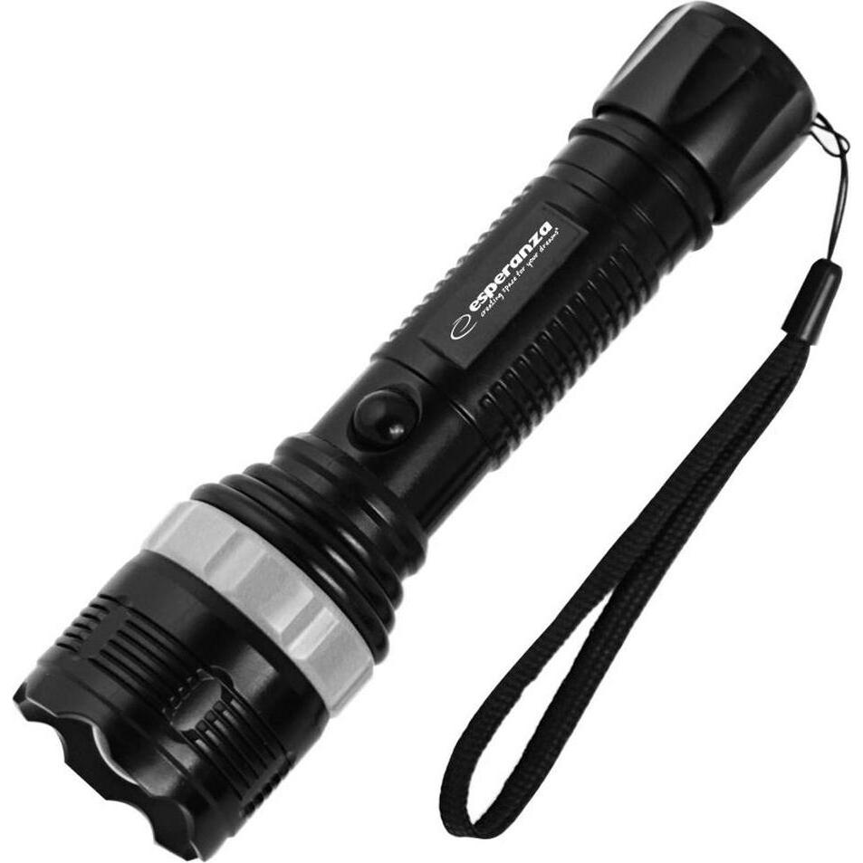 Esperanza, Taschenlampe, EOT071 Taschenlampe Schwarz LED-Taschenlampe (60 lm)