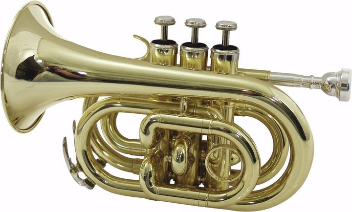 Dimavery TP-300 B-Pocket-Trompete, gold (Trompete)