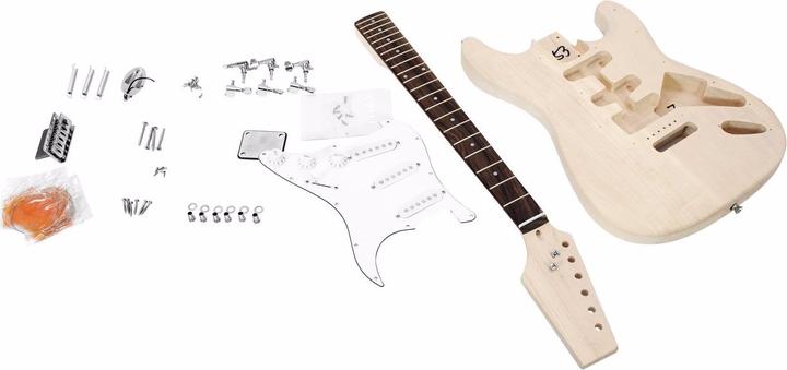 Image du produit Dimavery Kit guitare ST-20 DIY (Set de guitare électrique)