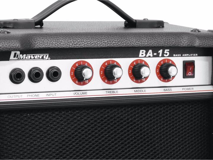 Produktbild Dimavery BA-15 Bass-Verstärker 15W sw (Bass, 15 W)