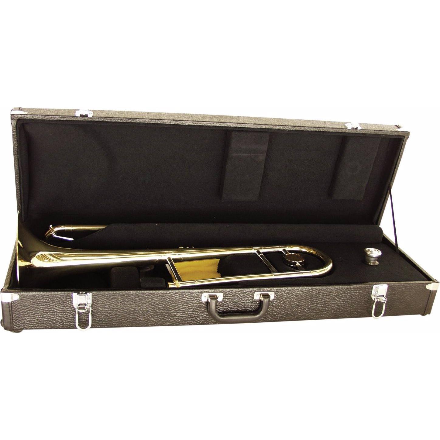 Thumbnail - Dimavery TT-300 B-Tenor-Posaune, gold (Posaune, B-Dur), Blasinstrumente, Gold