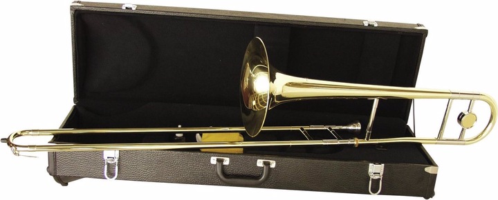 Actual product image Dimavery TT-300 Bb tenor trombone, gold (Trombone, B flat major)