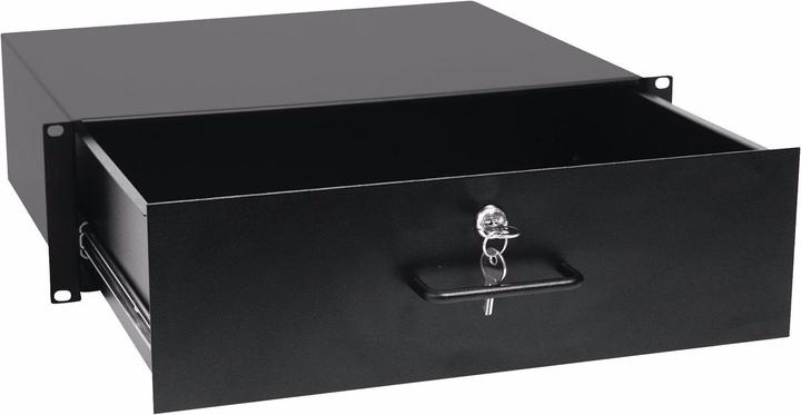 Actual product image Omnitronic Rack drawer with lock 3U (Accessories)