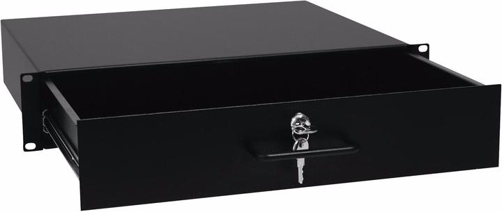 Omnitronic Rackschublade mit Schloss 2HE (Zubehör)