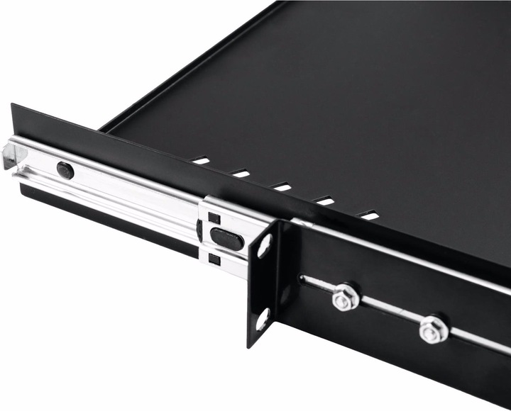 Actual product image Accessory Rack shelf 1U extendable (Accessories)