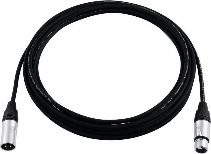 Immagine prodotto Psso Cavo DMX XLR 3pin 15m sw Neutrik (15 m, XLR)