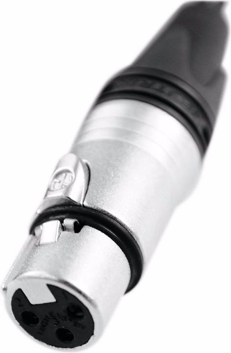 Immagine prodotto Psso Cavo DMX XLR 3pin 15m sw Neutrik (15 m, XLR)
